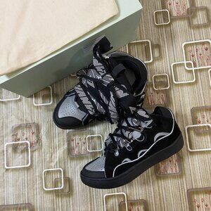 スニーカー LANVIN Women Sneakers FW SKDBB1 VBAL H24 10 Black Dbb1 Sneakers In Suede And Patent Leather | Lanvin